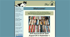 Desktop Screenshot of pawsociety.com